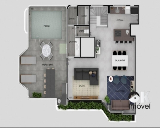 Imagem Cobertura com 3 Quartos à Venda, 268 m² em Higienópolis - São Paulo Imagem Cobertura com 3 Quartos à Venda, 268 m² em Higienópolis - São Paulo