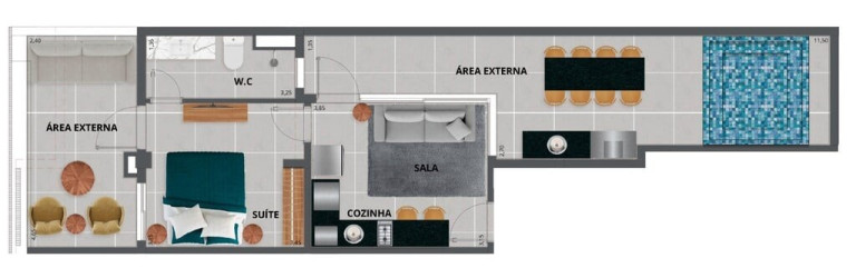 Imagem Apartamento com 2 Quartos à Venda, 124 m² em Itaim Bibi - São Paulo Imagem Apartamento com 2 Quartos à Venda, 124 m² em Itaim Bibi - São Paulo