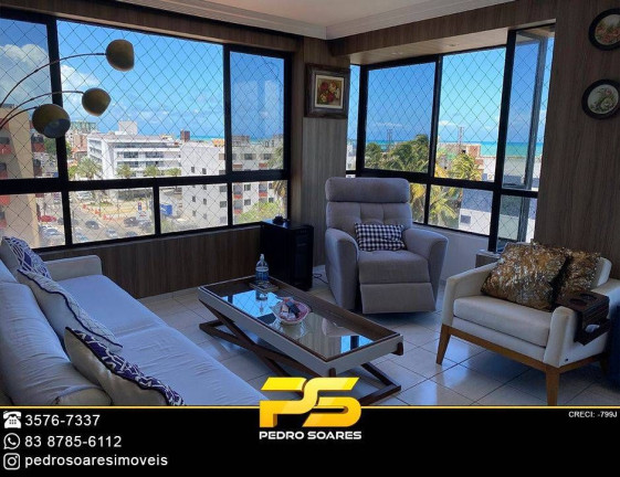 Imagem Apartamento com 3 Quartos à Venda, 114 m² em Cabo Branco - João Pessoa Imagem Apartamento com 3 Quartos à Venda, 114 m² em Cabo Branco - João Pessoa