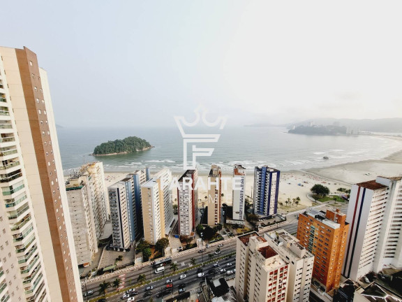 Apartamento com 3 Quartos para Alugar, 115 m² em José Menino - Santos