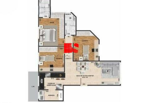 Imagem Apartamento com 3 Quartos à Venda, 78 m² em Salgado Filho - Belo Horizonte Imagem Apartamento com 3 Quartos à Venda, 78 m² em Salgado Filho - Belo Horizonte