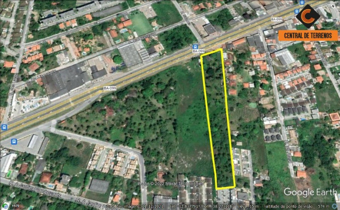 Imagem Terreno à Venda, 10.600 m² em Abrantes - Camaçari Imagem Terreno à Venda, 10.600 m² em Abrantes - Camaçari
