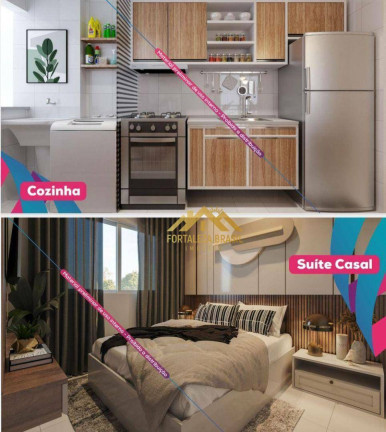 Imagem Imóvel com 2 Quartos à Venda, 49 m² em Mondubim - Fortaleza