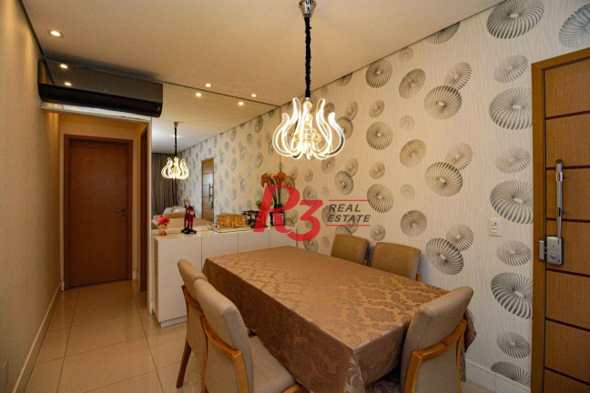 Imagem Apartamento com 3 Quartos à Venda, 127 m² em Boqueirão - Santos