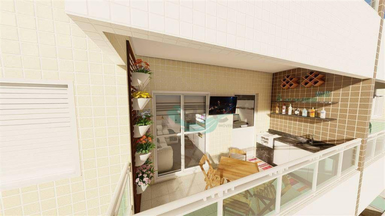 Imagem Apartamento com 1 Quarto à Venda, 55 m² em Caiçara - Praia Grande Imagem Apartamento com 1 Quarto à Venda, 55 m² em Caiçara - Praia Grande