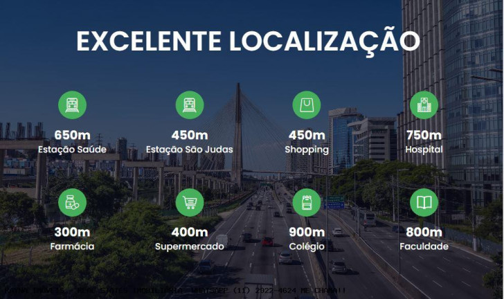 Imagem Apartamento com 1 Quarto à Venda, 26 m² em Saúde - São Paulo Imagem Apartamento com 1 Quarto à Venda, 26 m² em Saúde - São Paulo
