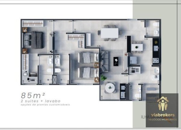 Imagem Apartamento com 2 Quartos à Venda, 85 m² em Nova Aliança - Ribeirão Preto Imagem Apartamento com 2 Quartos à Venda, 85 m² em Nova Aliança - Ribeirão Preto