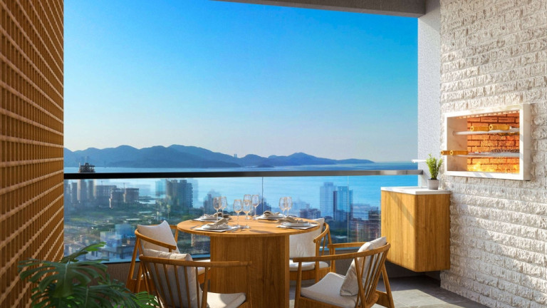 Imagem Apartamento com 3 Quartos à Venda, 105 m² em Perequê - Porto Belo