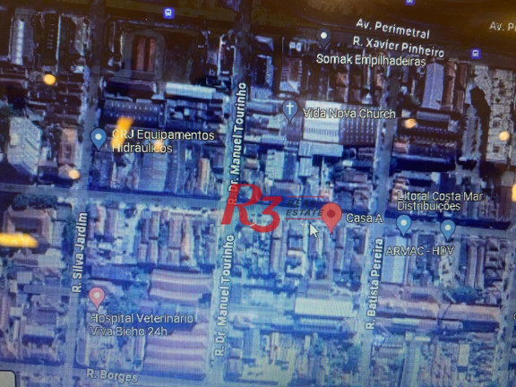 Imagem Terreno à Venda, 300 m² em Macuco - Santos Imagem Terreno à Venda, 300 m² em Macuco - Santos