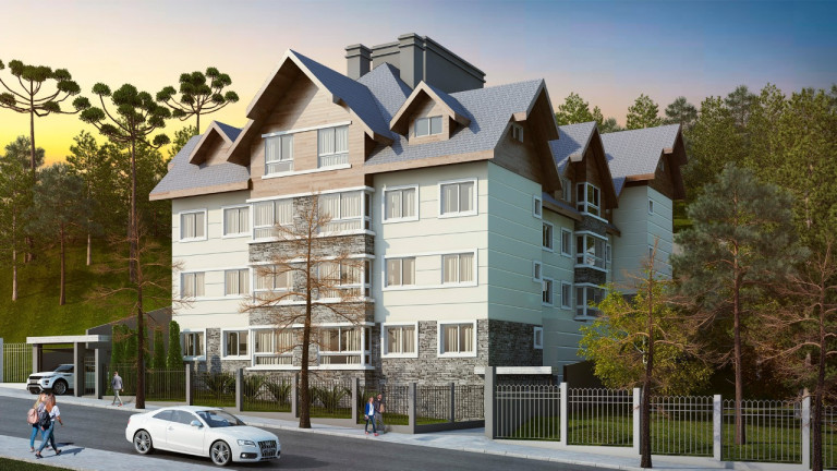 Imagem Apartamento com 2 Quartos à Venda, 64 m² em Floresta - Gramado Imagem Apartamento com 2 Quartos à Venda, 64 m² em Floresta - Gramado