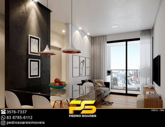 Imagem Apartamento com 1 Quarto à Venda, 55 m² em Bessa - João Pessoa Imagem Apartamento com 1 Quarto à Venda, 55 m² em Bessa - João Pessoa