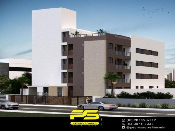 Apartamento com 1 Quarto à Venda, 33 m² em Jardim Oceania - João Pessoa