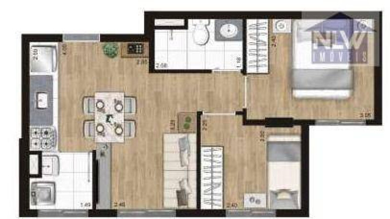 Imagem Apartamento com 2 Quartos à Venda, 36 m² em Vila Primavera - São Paulo Imagem Apartamento com 2 Quartos à Venda, 36 m² em Vila Primavera - São Paulo