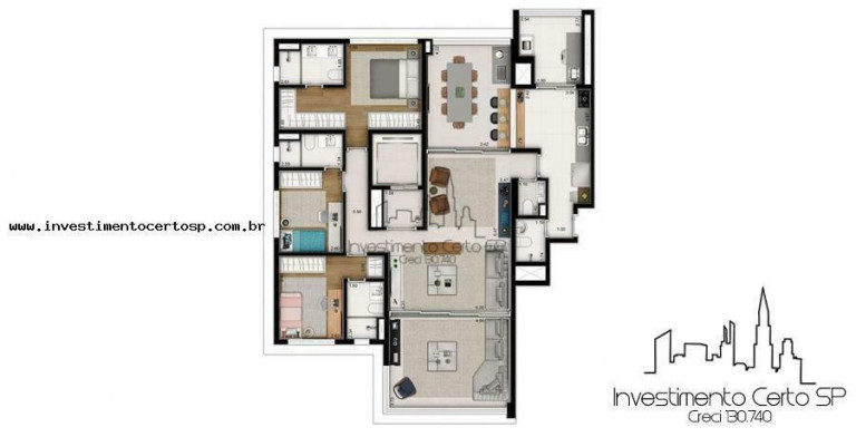 Imagem Apartamento com 3 Quartos à Venda, 163 m² em Vila Clementino - São Paulo