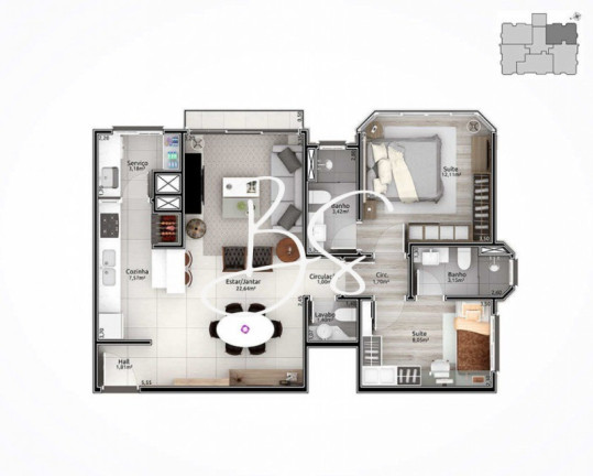 Imagem Imóvel com 3 Quartos à Venda, 139 m² em Planalto - Gramado Imagem Imóvel com 3 Quartos à Venda, 139 m² em Planalto - Gramado