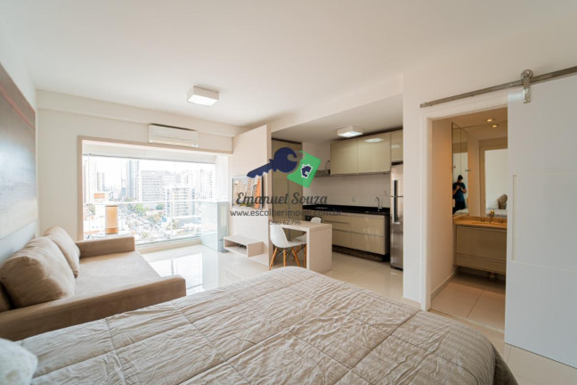 Imagem Apartamento com 1 Quarto à Venda, 37 m² em Santo Amaro - São Paulo