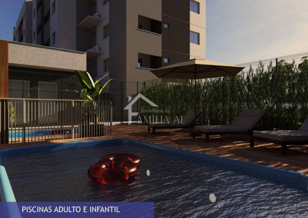Imagem Apartamento com 2 Quartos à Venda, 46 m² em Fátima - Joinville