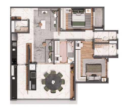 Imagem Apartamento com 3 Quartos à Venda, 100 m² em Ipiranga - São Paulo