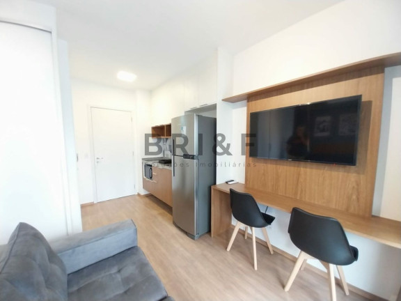 Imagem Apartamento com 1 Quarto para Alugar, 30 m² em Campo Belo - São Paulo Imagem Apartamento com 1 Quarto para Alugar, 30 m² em Campo Belo - São Paulo