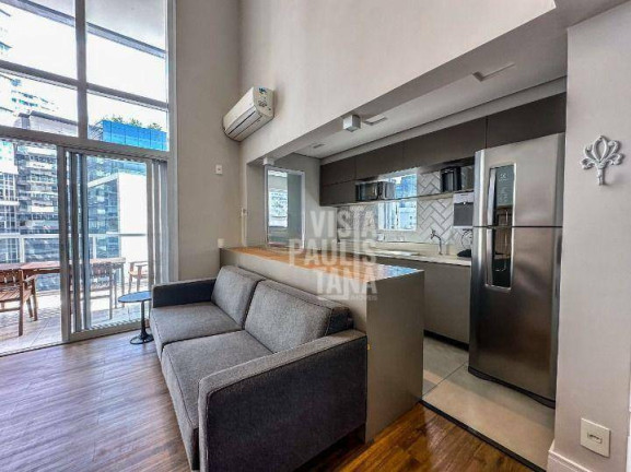 Imagem Apartamento com 1 Quarto para Alugar, 100 m² em Itaim Bibi - São Paulo Imagem Apartamento com 1 Quarto para Alugar, 100 m² em Itaim Bibi - São Paulo