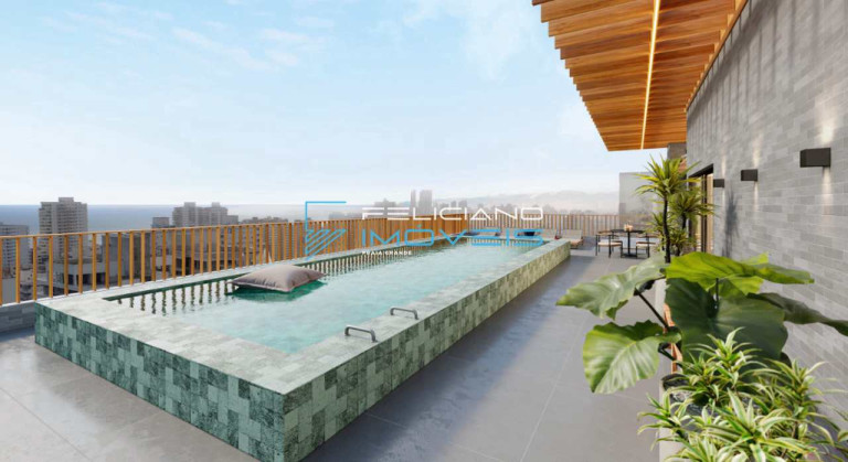 Imagem Apartamento com 3 Quartos à Venda, 102 m² em Canto Do Forte - Praia Grande