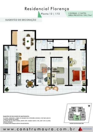 Imagem Apartamento com 3 Quartos à Venda, 104 m² em Aviação - Praia Grande Imagem Apartamento com 3 Quartos à Venda, 104 m² em Aviação - Praia Grande