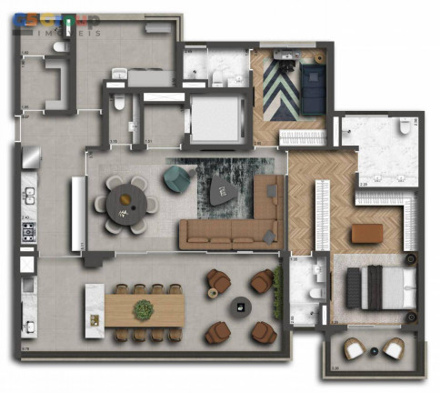 Imagem Apartamento com 3 Quartos à Venda, 213 m² em Alto Da Boa Vista - São Paulo Imagem Apartamento com 3 Quartos à Venda, 213 m² em Alto Da Boa Vista - São Paulo