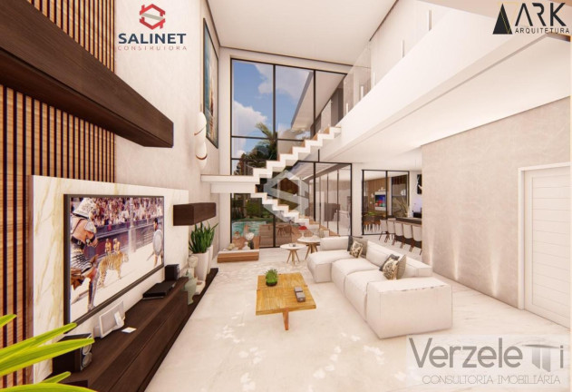 Imagem Casa com 3 Quartos à Venda, 309 m² em Jardim Dourado - Porto Belo