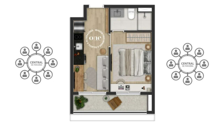Imagem Apartamento com 1 Quarto à Venda, 30 m² em Pinheiros - São Paulo Imagem Apartamento com 1 Quarto à Venda, 30 m² em Pinheiros - São Paulo