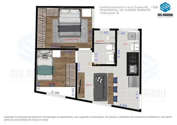 Imagem Apartamento com 2 Quartos à Venda, 45 m² em Anália Franco - São Paulo Imagem Apartamento com 2 Quartos à Venda, 45 m² em Anália Franco - São Paulo