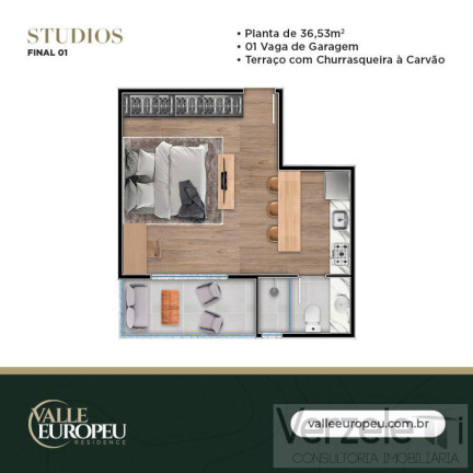 Imagem Apartamento com 1 Quarto à Venda, 39 m² em Lídia Duarte - Camboriú Imagem Apartamento com 1 Quarto à Venda, 39 m² em Lídia Duarte - Camboriú