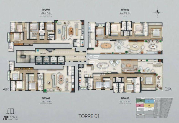 Imagem Apartamento com 3 Quartos à Venda, 129 m² em Ilhota - Itapema