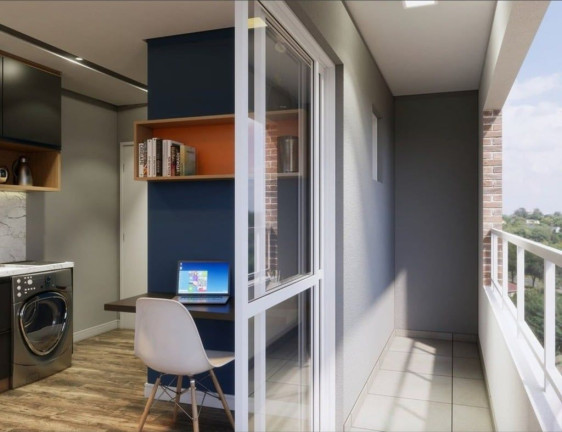 Studio com 1 Quarto à Venda, 24 m² em Brooklin Paulista - São Paulo