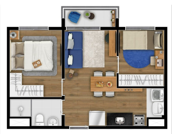 Imagem Imóvel com 2 Quartos à Venda, 36 m² em Santo Amaro - São Paulo Imagem Imóvel com 2 Quartos à Venda, 36 m² em Santo Amaro - São Paulo