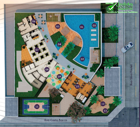 Imagem Apartamento com 3 Quartos à Venda, 72 m² em Aldeota - Fortaleza