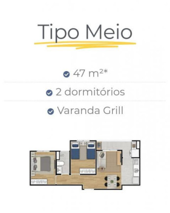 Imagem Apartamento com 2 Quartos à Venda, 67 m² em Sky Granja Viana - Programa Casa Verde Amarela - Cotia Imagem Apartamento com 2 Quartos à Venda, 67 m² em Sky Granja Viana - Programa Casa Verde Amarela - Cotia
