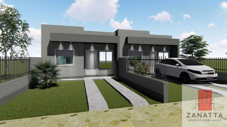 Imagem Casa com 2 Quartos à Venda, 80 m² em Santo Inácio - Esteio Imagem Casa com 2 Quartos à Venda, 80 m² em Santo Inácio - Esteio