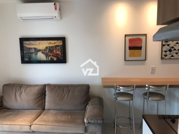Imagem Apartamento com 1 Quarto para Alugar, 37 m² em Campo Belo - São Paulo