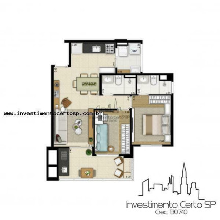Imagem Apartamento com 2 Quartos à Venda, 64 m² em água Branca - São Paulo Imagem Apartamento com 2 Quartos à Venda, 64 m² em água Branca - São Paulo
