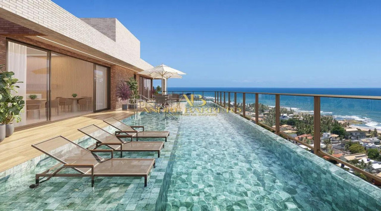 Imagem Apartamento com 2 Quartos à Venda, 28 m² em Stella Maris - Salvador