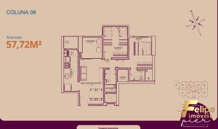 Imagem Imóvel com 2 Quartos à Venda, 57 m² em Jockey De Itaparica - Vila Velha Imagem Imóvel com 2 Quartos à Venda, 57 m² em Jockey De Itaparica - Vila Velha