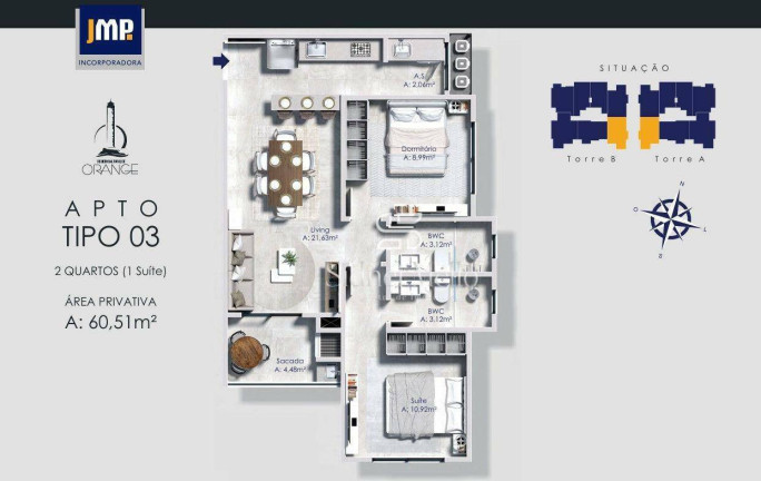 Imagem Apartamento com 2 Quartos à Venda, 60 m² em 2 Quadra Centro - Balneário Camboriú Imagem Apartamento com 2 Quartos à Venda, 60 m² em 2 Quadra Centro - Balneário Camboriú
