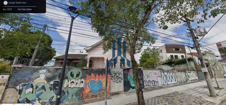 Terreno à Venda, 663 m² em São Francisco - Curitiba