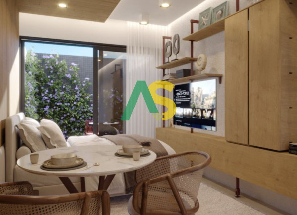 Imagem Flat com 1 Quarto à Venda, 29 m² em Porto De Galinhas - Ipojuca