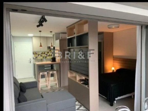 Imagem Apartamento com 1 Quarto para Alugar, 40 m² em Brooklin - São Paulo Imagem Apartamento com 1 Quarto para Alugar, 40 m² em Brooklin - São Paulo