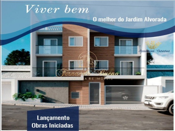 Imóvel com 2 Quartos à Venda, 84 m² em Jardim Alvorada - Santo André