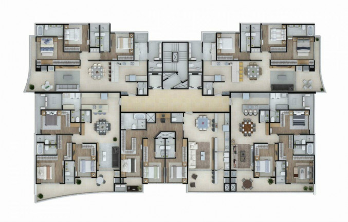 Imagem Apartamento com 3 Quartos à Venda,  em Não Informado - Não Informado