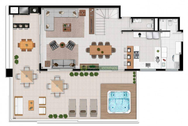 Imagem Cobertura com 4 Quartos à Venda, 203 m² em Bigorrilho - Curitiba