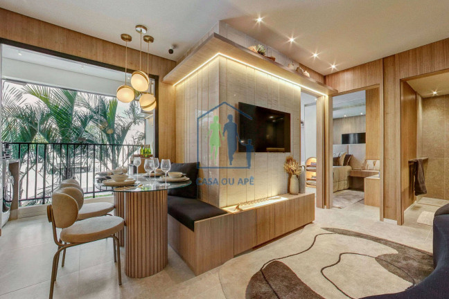 Apartamento com 2 Quartos à Venda, 38 m² em Interlagos - São Paulo