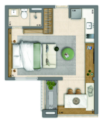 Imagem Apartamento com 2 Quartos à Venda, 61 m² em Vila Mariana - São Paulo Imagem Apartamento com 2 Quartos à Venda, 61 m² em Vila Mariana - São Paulo